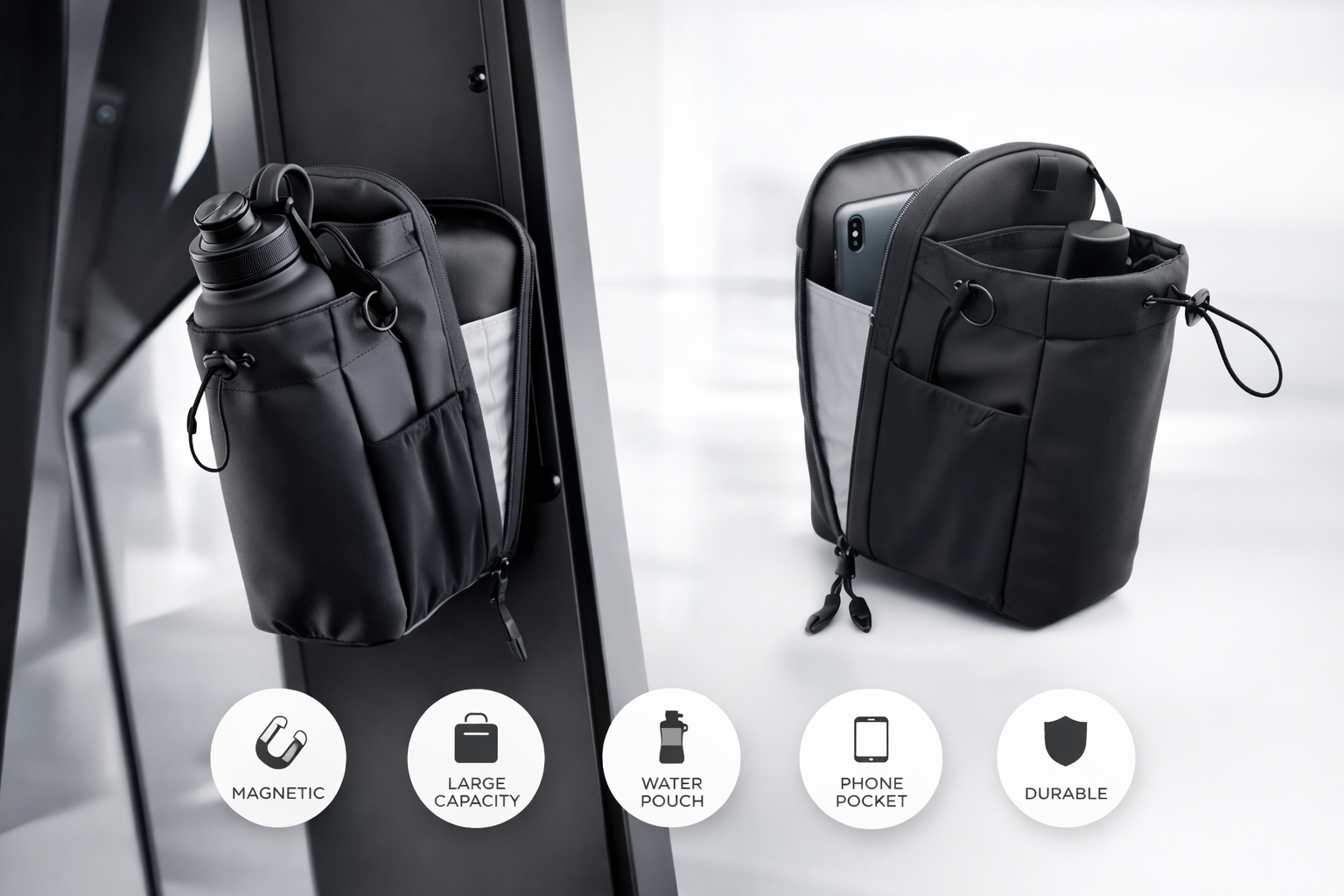 Fitniq Magnetic Gym Bag