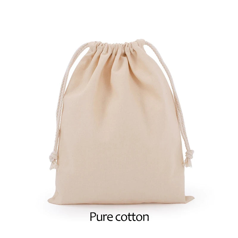 Cotton Drawstring Storage Bag