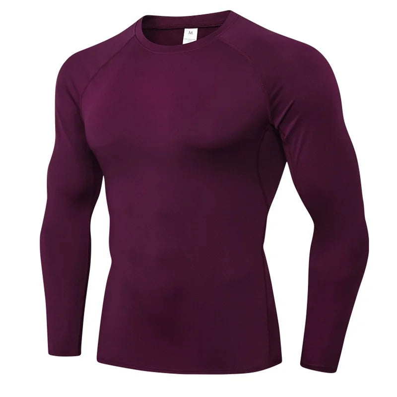 Men's Compression Shirts Longs Sleeve